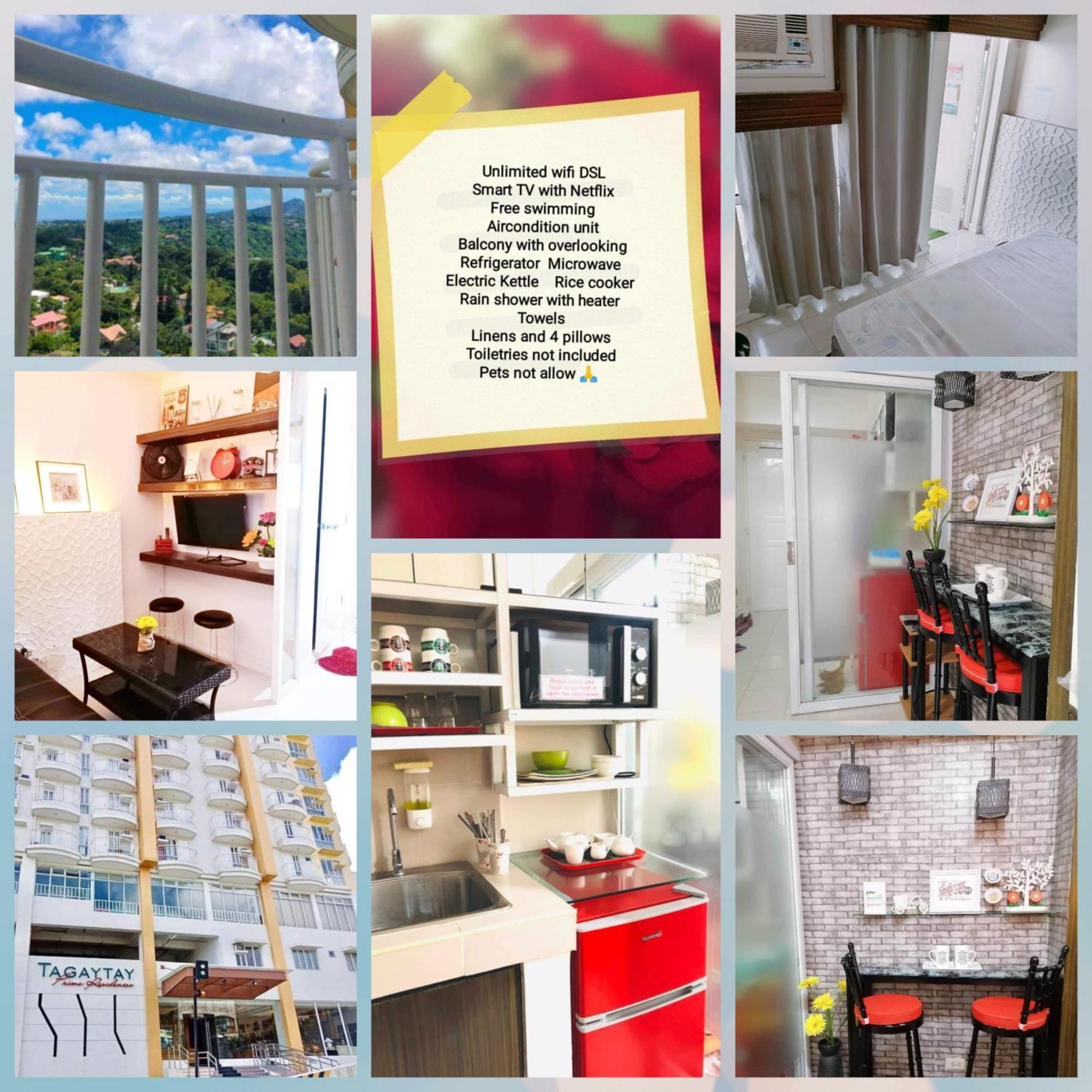 Tagaytay Condo With Overlooking Tagaytay City Exterior foto